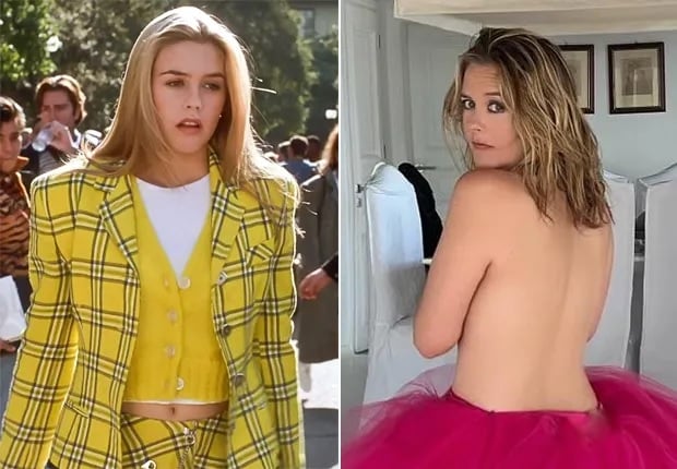 Alicia Silverstone De As Patricinhas De Beverly Hills Posa Topless