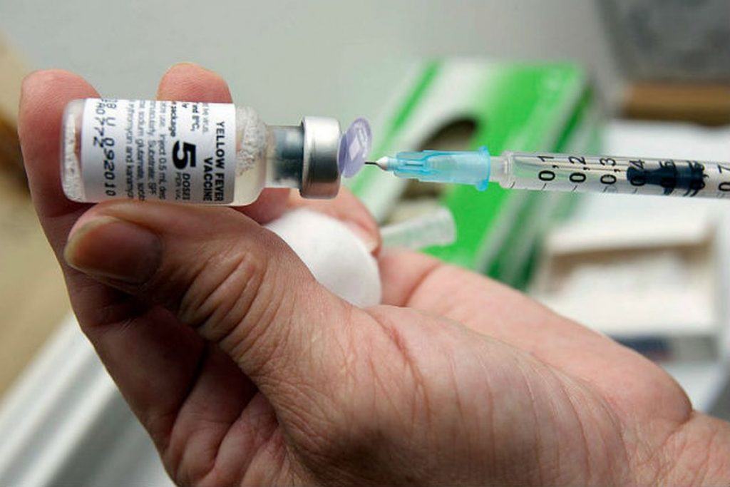 Central do Brasil terá vacinação contra febre amarela