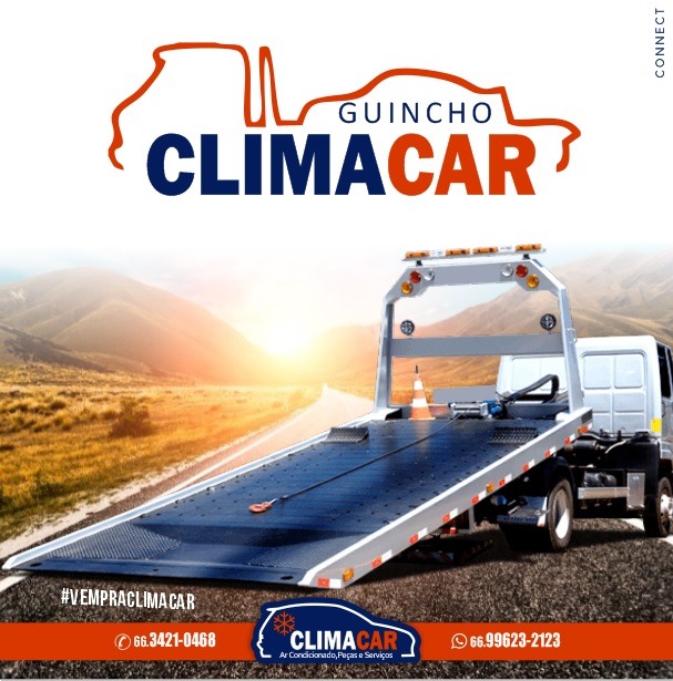 Clima Car oferece serviço de guincho para clientes de Rondonópolis e região