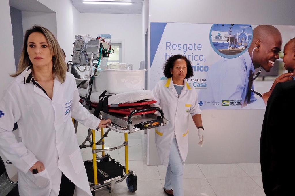 Hospital Estadual Santa Casa recebe os primeiros pacientes