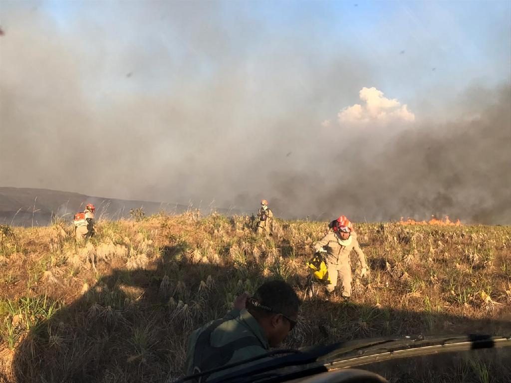 Órgãos do Estado se unem para combater incêndios florestais em Mato Grosso
