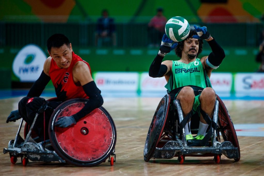 Seleção de rugby em cadeira de rodas busca medalha inédita no Parapan