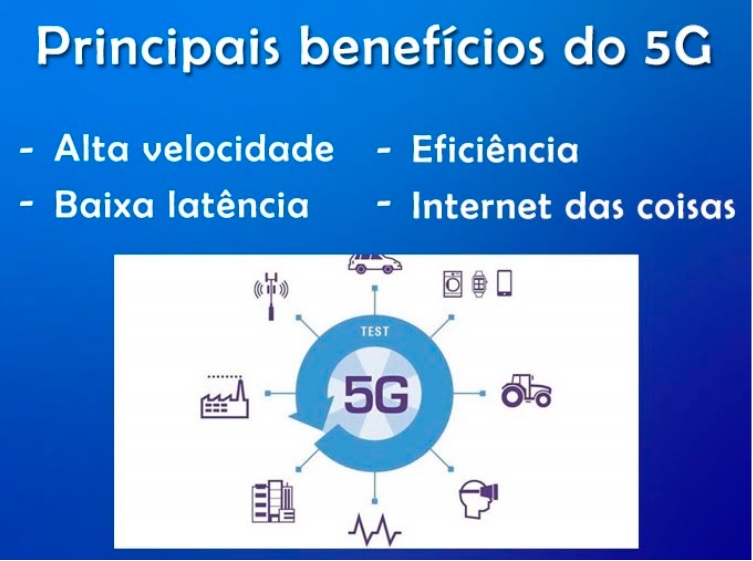 quais são as vantagens de utilizar a tecnologia 5g