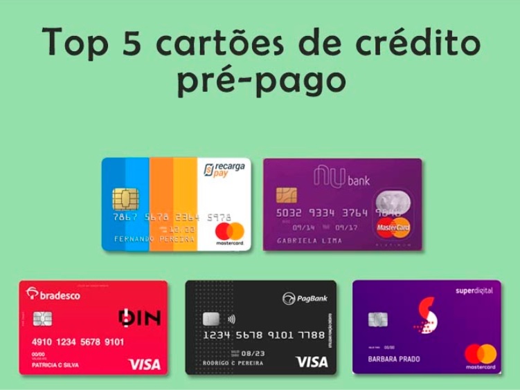 5 melhores cartões de crédito pré-pagos internacionais - Primeira Hora