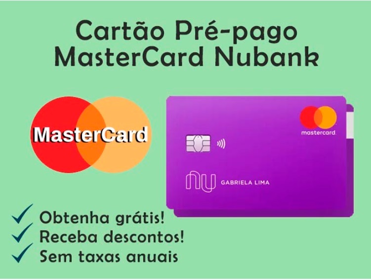 Cartão Pré-pago Mastercard Nubank