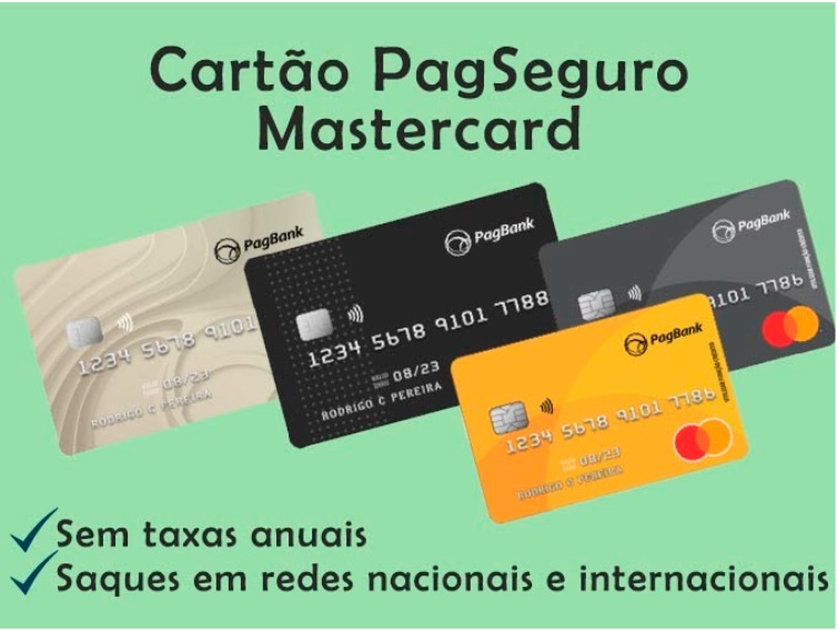 Cartão Pré-pago Mastercard PagSeguro