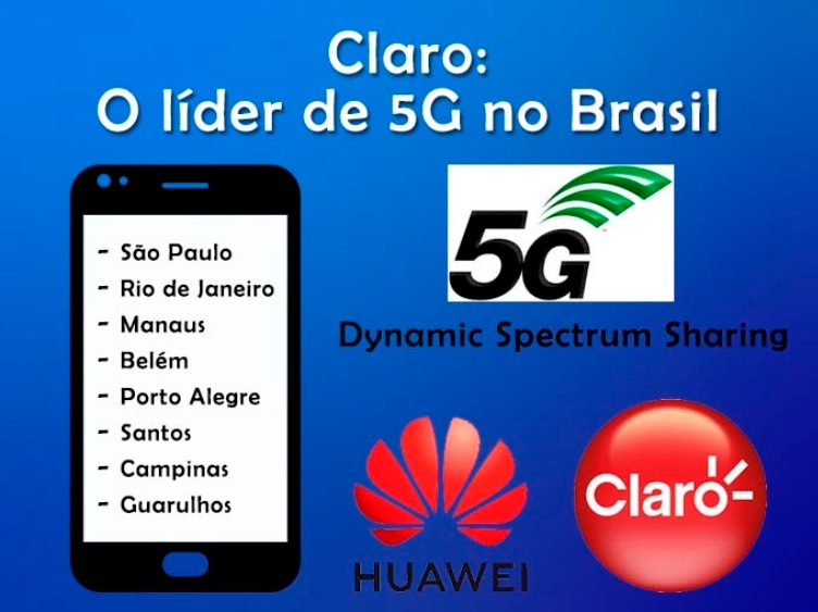 Avanços na tecnologia 5G de comunicação Claro
