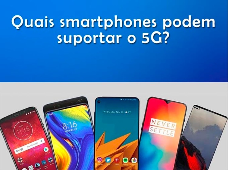 O que os telefones comuns suportam 5g