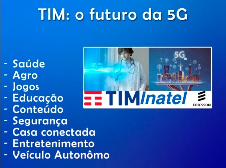 O que oferecerá 5G de TIM