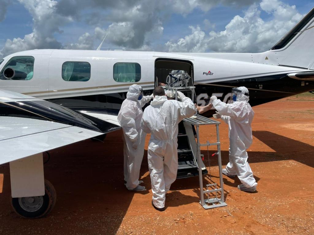 Ciopaer realiza mais de mil horas de voo para transporte de pacientes e vacinas