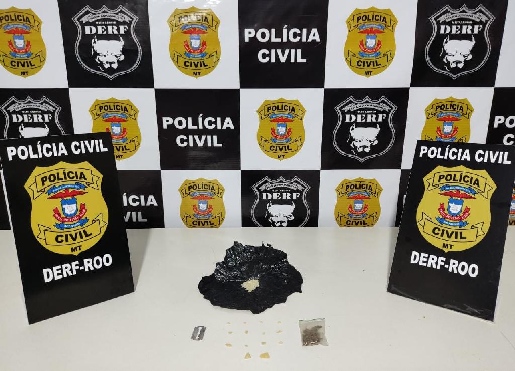 Polícia Civil prende mais um homem por comercializar drogas e distribuir em pontos de venda em Rondonópolis