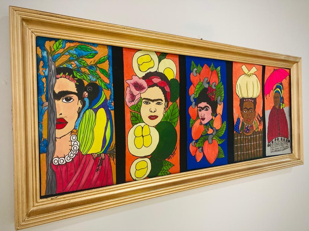 Galeria Lava Pés recebe exposição com obras que homenageiam Frida Kahlo