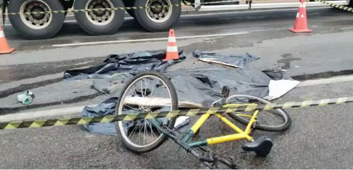 Jaciara Ciclista Morre Atropelado Por Carreta Na Br Primeira Hora