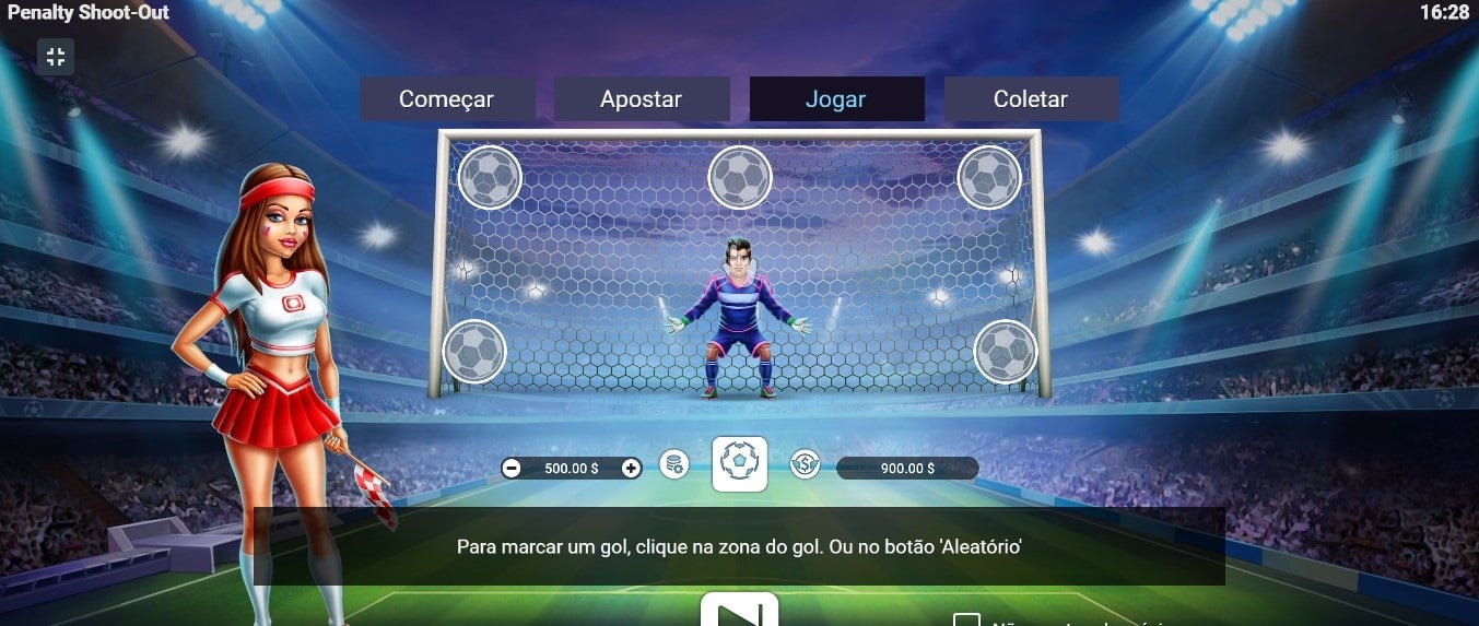 Penalty Shoot Out - Apostar e jogar por Dinheiro Real