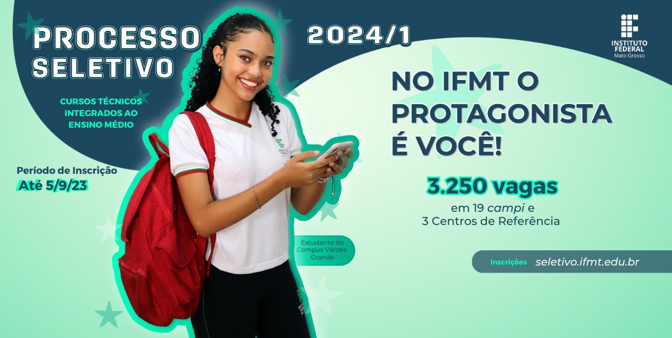 Inscrições abertas para cursos técnicos integrados