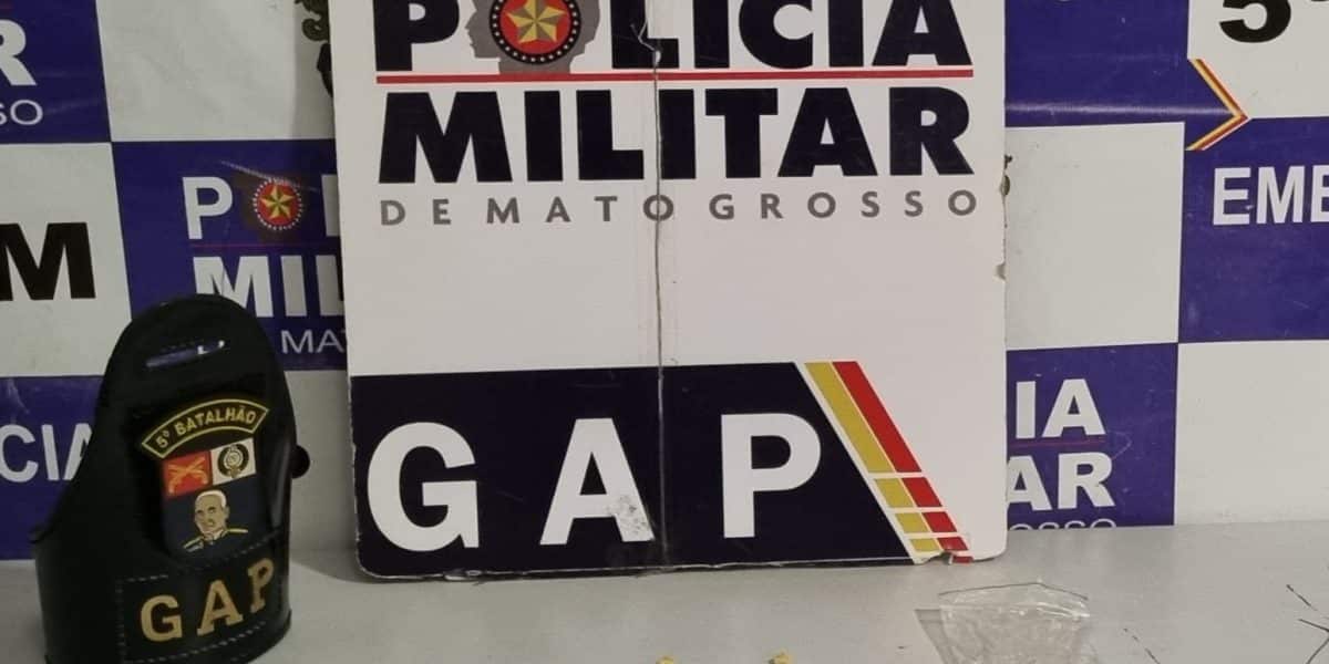 Polícia Militar realiza prisão por tráfico de drogas em Rondonópolis