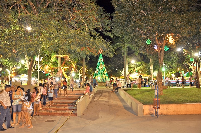 ecoração natalina será ligada na noite do dia 10, aniversário de 70 anos da cidade