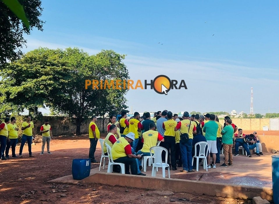 Motoristas do transporte coletivo em Rondonópolis inicia uma paralisação nesta manhã (29)
