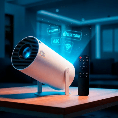 Transforme sua parede em um cinema