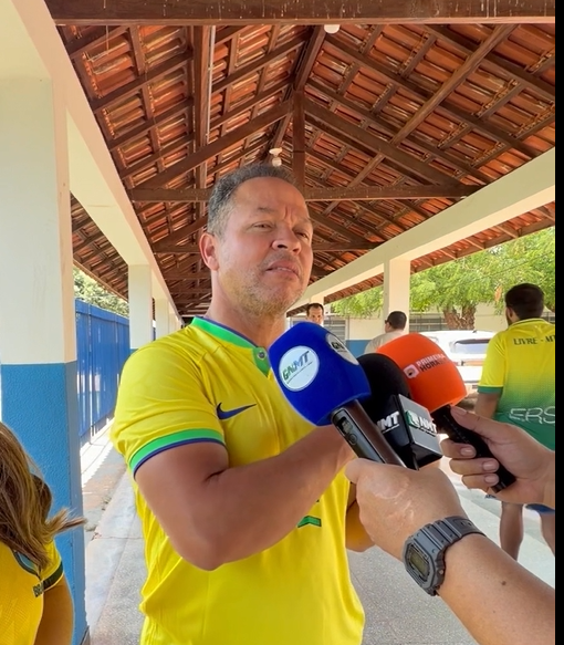 Prefeito de Rondonópolis vota e comenta relação com governo federal em MT