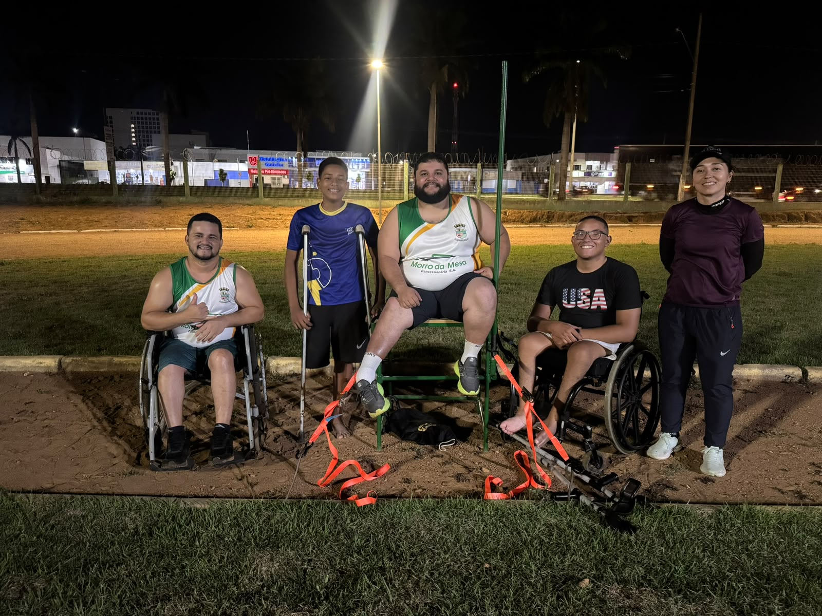Projeto de Atletismo Paralímpico recebe bancos de arremesso em Primavera do Leste, MT