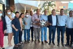 Comitiva que visitou o Hospital do Amor em Barretos em 2022