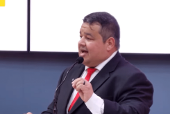 Girotto fez ontem o seu primeiro na discurso na Câmara