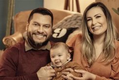 Andressa Urach e Thiago Lopes se separaram dois anos após a união e tiveram um filho juntos, Leon — Foto: Reprodução / Instagram
