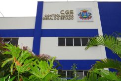 Fachada da CGE-MT, no Centro Político Administrativo, em Cuiabá - Foto por: Ligiani Silveira - CGE/MT
