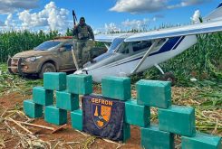 Cerca de 500 kg de cocaína foram apreendidos entre os municípios de Diamantino e Tangará da Serra em abril deste ano. - Foto por: Gefron / Sesp-MT
