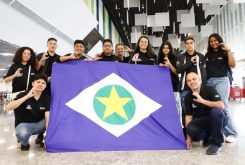 Oito estudantes de quatro escolas estaduais de Sinop foram para os Estados Unidos representar o Brasil em competição mundial
Crédito - Marcos Vergueiro/Secom-MT