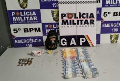 Com tornozeleira eletrônica, mulher é presa após ser flagrada vendendo drogas em Rondonópolis