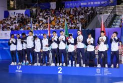 Mato Grosso é vice-campeão Mundial Universitário de Futsal na China - Foto por: Divulgação