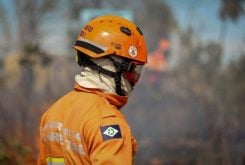 Corpo de Bombeiros faz mais uma ação de prevenção aos incêndios florestais em Chapada dos Guimarães
Crédito - Christiano Antonucci - Secom - MT