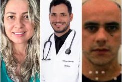 Ines Gemilaki, Bruno Gemilaki Dal Poz, mãe e filho, e Eder Gonçalvez Rodrigues foram denunciados pelo MP — Foto: Divulgação