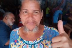 Maria Barbudinha já se acostumou a sair nas ruas de Maceió e ser questionada sobre a sua barba — Foto: Arquivo Pessoal