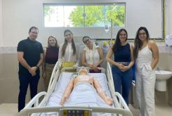 A capacitação foi ministrada pela equipe da Central Estadual de Transplante (CET) no Hospital Universitário Júlio Müller
Crédito - Assessoria
