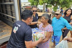 Setasc entregou 200 cestas nas aldeias Cabeceira do Azul e Pakuera, em Paranatinga - Foto por: Layse Ávila